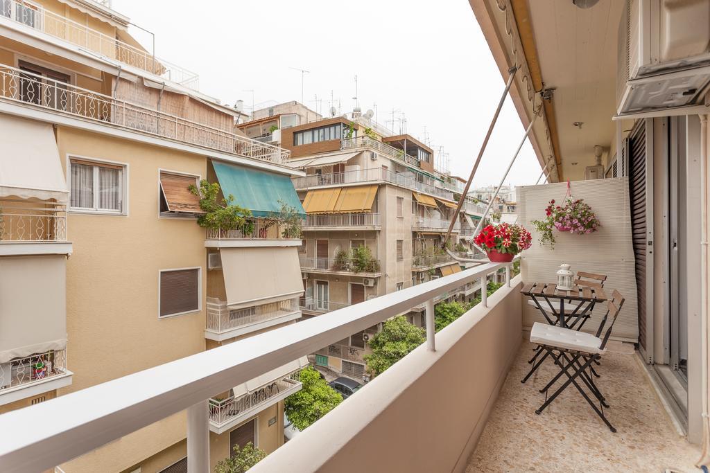 Tranquil Central Apt, Behind Athens Caravel Area Exteriör bild