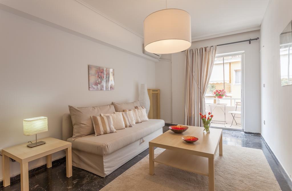 Tranquil Central Apt, Behind Athens Caravel Area Exteriör bild