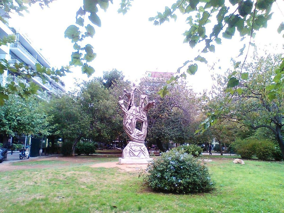 Tranquil Central Apt, Behind Athens Caravel Area Exteriör bild
