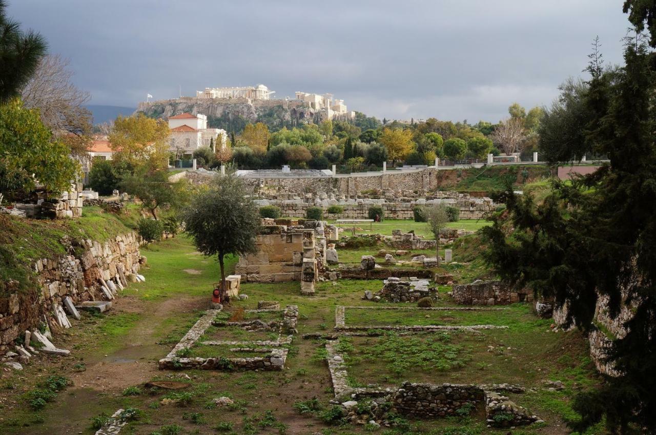 Tranquil Central Apt, Behind Athens Caravel Area Exteriör bild