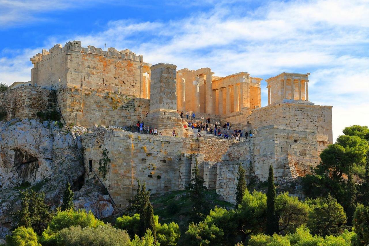 Tranquil Central Apt, Behind Athens Caravel Area Exteriör bild
