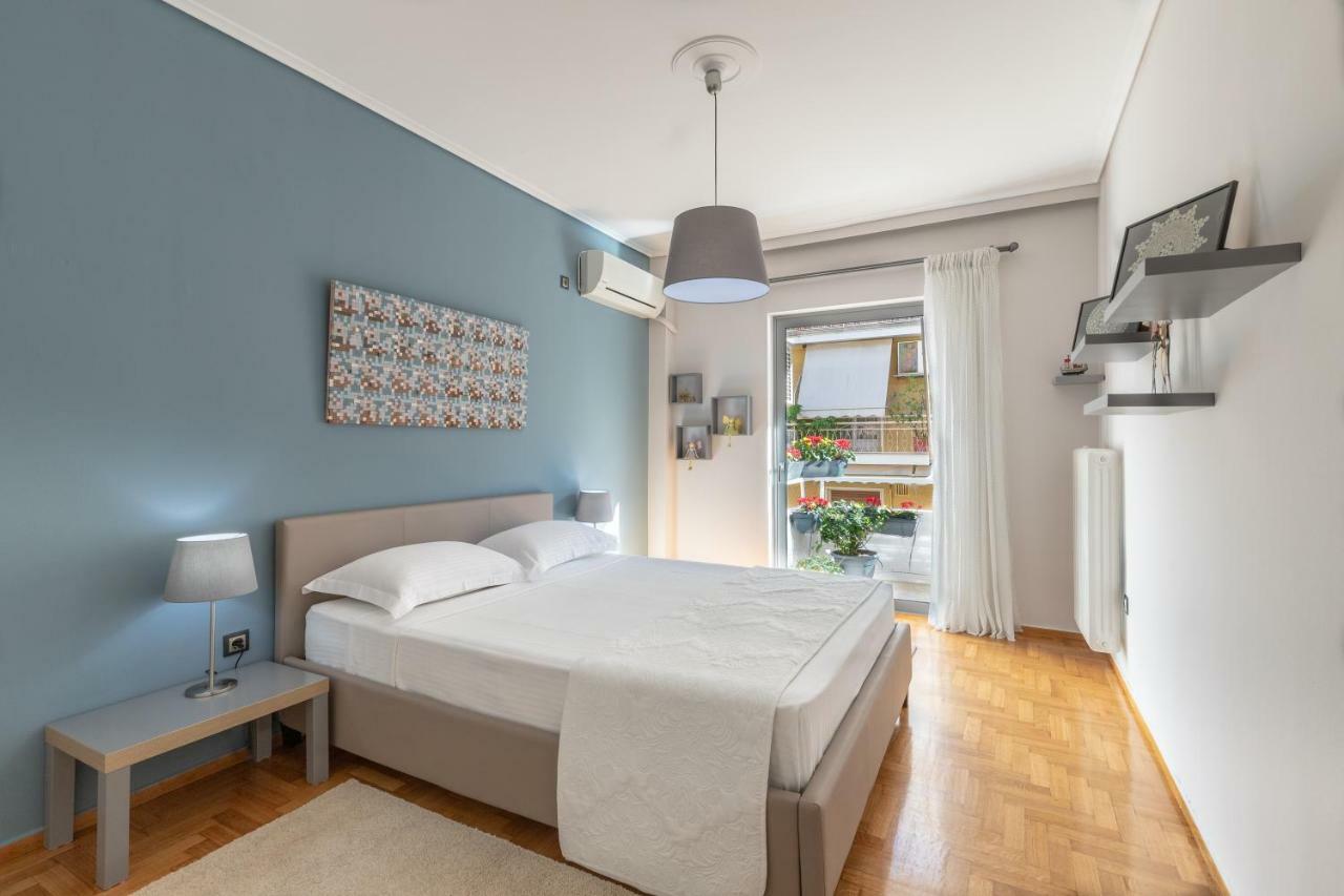 Tranquil Central Apt, Behind Athens Caravel Area Exteriör bild