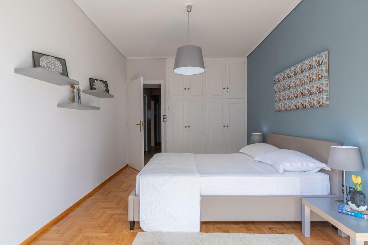 Tranquil Central Apt, Behind Athens Caravel Area Exteriör bild