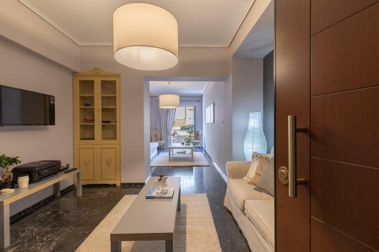 Tranquil Central Apt, Behind Athens Caravel Area Exteriör bild