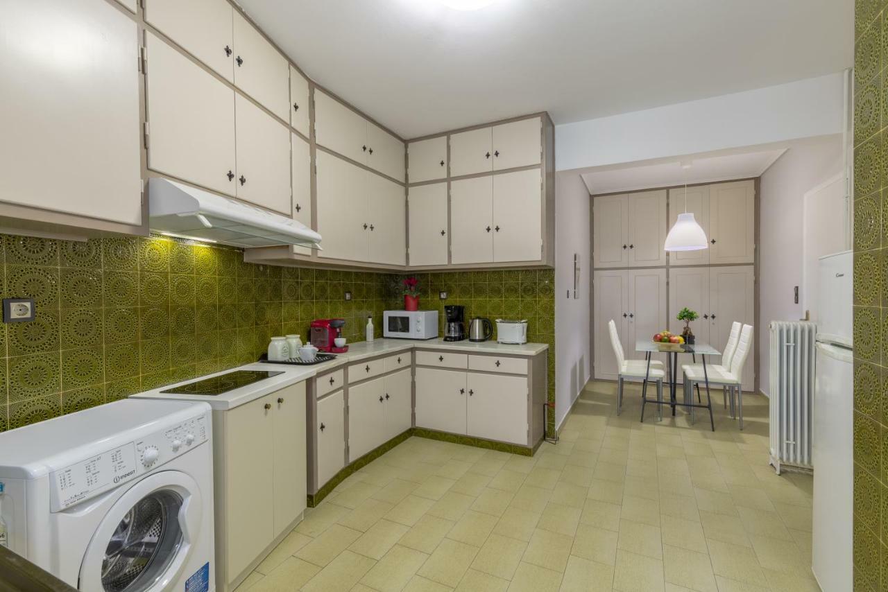 Tranquil Central Apt, Behind Athens Caravel Area Exteriör bild