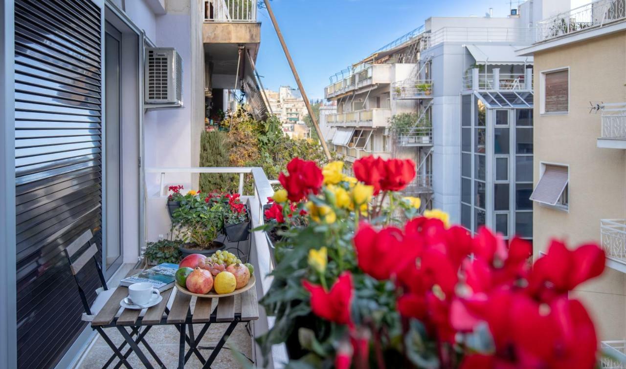 Tranquil Central Apt, Behind Athens Caravel Area Exteriör bild